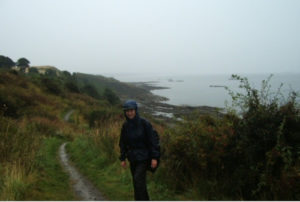 Fife Costal Path Woman Hiking